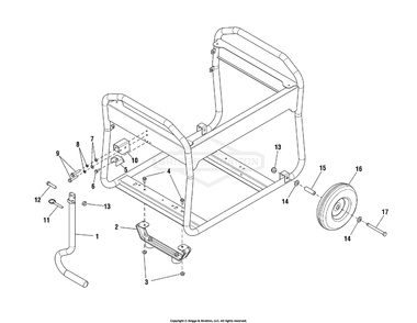 Part Location Diagram of 702998 Briggs and Stratton Holder-handle